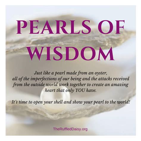 pearls of wisdom sayings.